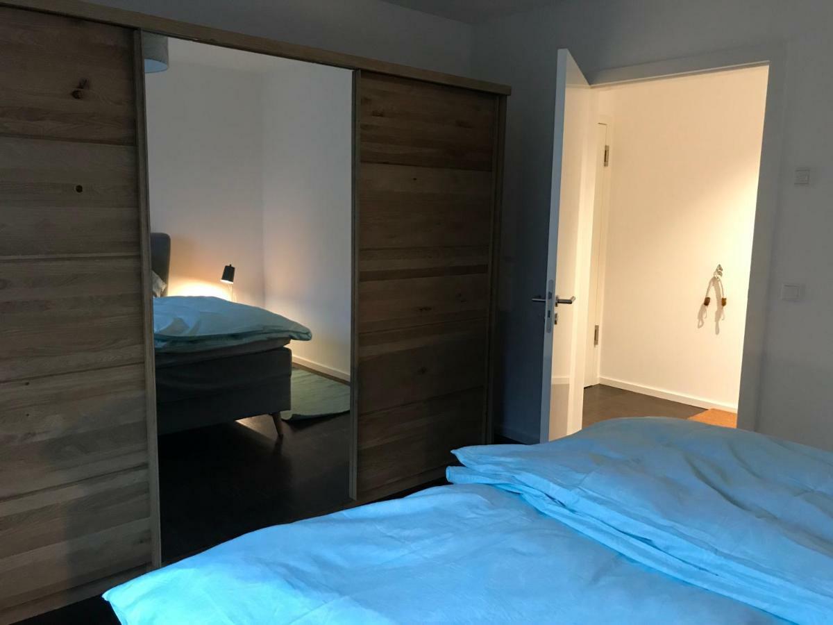 Unter Den Eichen Apartment Eichwalde Bagian luar foto